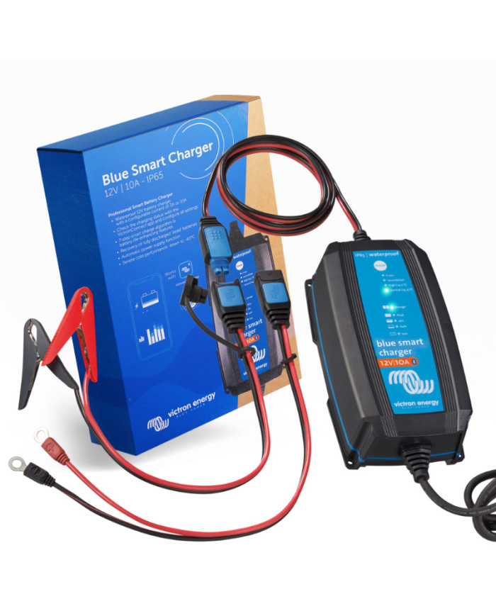 Blue Smart IP65 Lader 12/10 met DC-connector