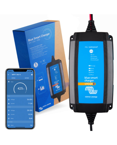Blue Smart IP65 Ladegerät 12/25 + DC-Anschluss