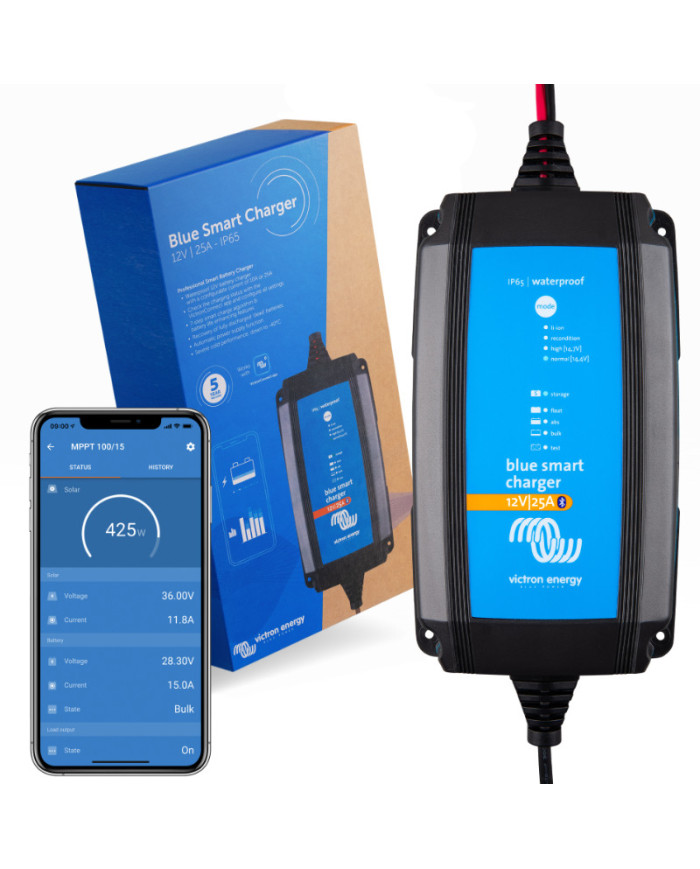 Blue Smart IP65 Oplader 12/25 + DC-stik