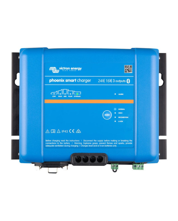 Victron Energy Phoenix Smart IP43 24 V 16 A (3 išėjimai) Victron Energy Phoenix Smart IP43 24 V 16 A (3 išėjimai)