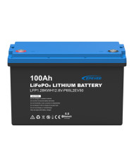 Epever LFP1.28KWH12.8V-P65L2EV50 LiFePO4 12,8V 100Ah IP65 soojendusmatiga