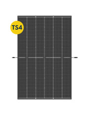 Trina Vertex S+ 450W Svart Ram Dual Glass N-Type