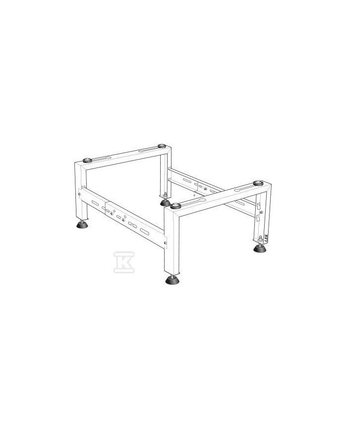 NIBE GSU 20 Soporte suelo unidad exterior AMS