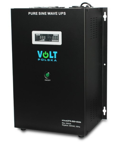 VOLT SinusUPS-500 + AKU 40Ah (300/500W) Gruppo di Continuità