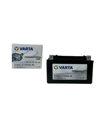 Yuasa YTX7A-BS 12V AGM Akumulator Brez Vzdrževanja