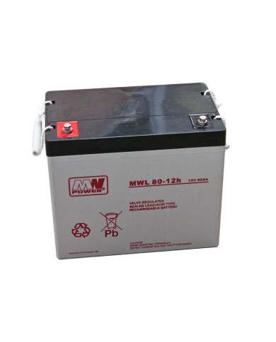 VIPOW Akumulator AGM VRLA 12V 80Ah TH228