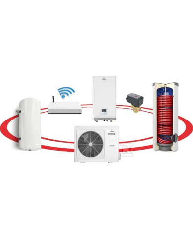 Galmet Prima S 10GT Värmepump Split med 200L Tank Galmet Prima S 10GT Värmepump Split med 200L Tank