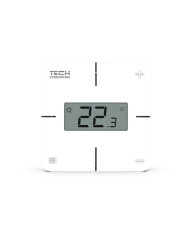 TECH Sterowniki R-8x White - Room Thermostat