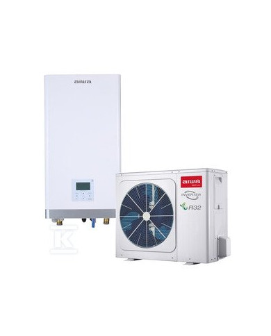 AIWA DLV290 12kW 3-fāžu gaiss-ūdens sadalītā siltumsūknis