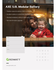 Growatt AXE 5.0L-C1 5kWh Akumulators - Vairumtirdzniecība ES