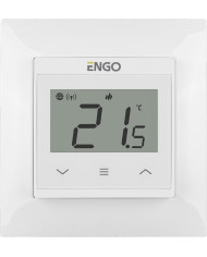 ENGO Controls E55-W Régulateur Wi-Fi, 230V, Blanc