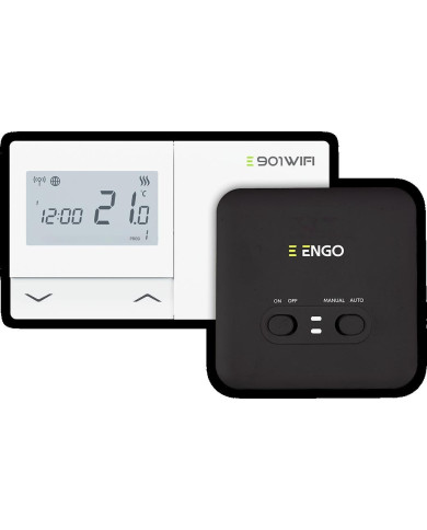 ENGO E901-WIFI Termostato Sem Fio Internet - Branco