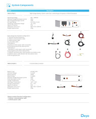 Deye BOS-G PRO 5.12kWh Baterie HV - En-gros UE