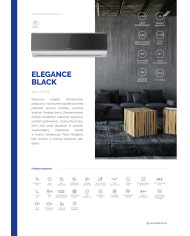 HYUNDAI Nástěnná klimatizace 7,0kW ELEGANCE BLACK