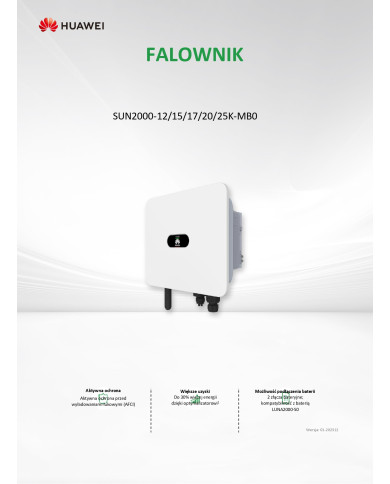 Huawei SUN2000-12K-MB0 12kW Hibridni Inverter