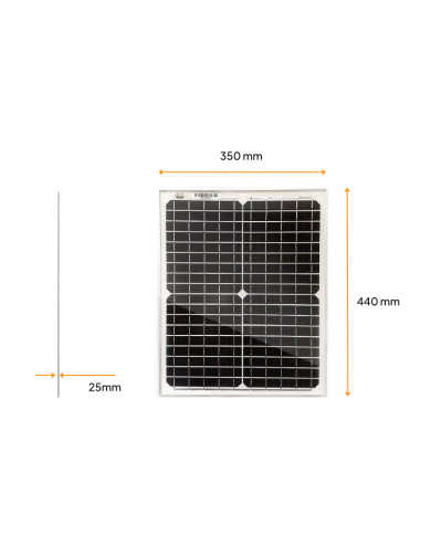 Victron SPM040201200 20W panel solar monocristalino