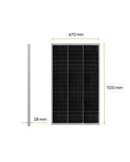EPEVER M12-60-150 Solpanel 150W