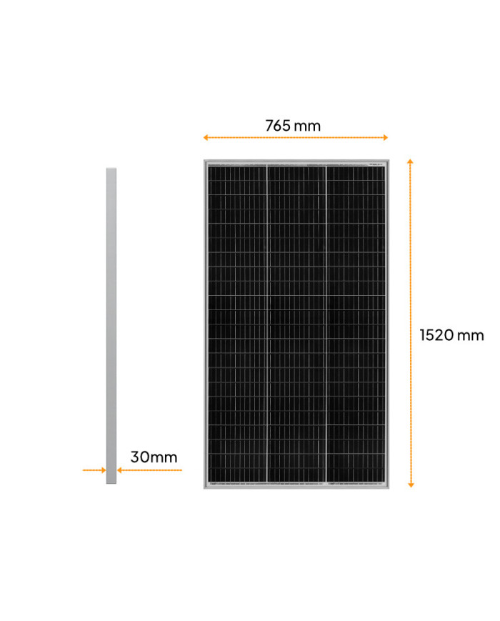 EPEVER M10-32-250 250W Aurinkopaneeli