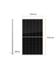 EPEVER Sable Bifacial 435W Solpanel