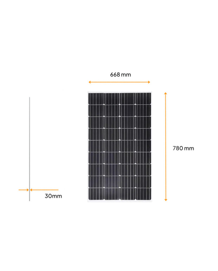 Victron Energy 90W monokrystalický solární panel