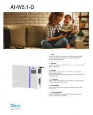 Deye AI-W5.1-PDU1 Ohjainmoduuli jalustalla