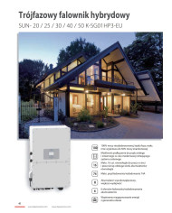 DEYE SUN-50kW-SG01HP3-EU-BM4 Υβριδικός Μετατροπέας