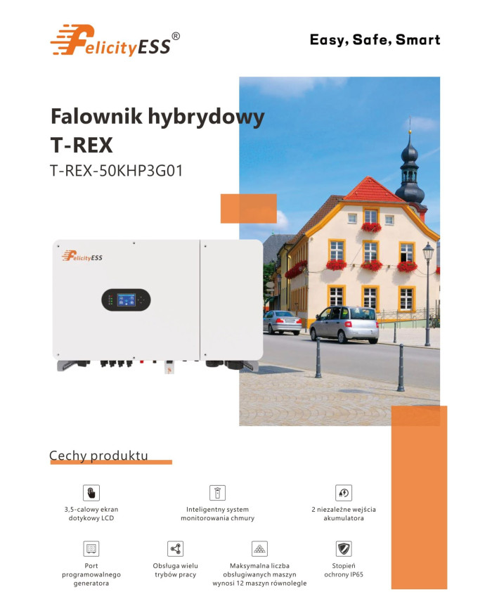 FelicityESS T-REX-50KHP3G01 50kW Inverter Ibrido