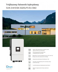 Deye SUN-6K-SG05LP3-EU-SM2 6kW Inversor Híbrido