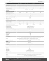 Deye SUN-6K-SG05LP3-EU-SM2 6kW Inversor Híbrido