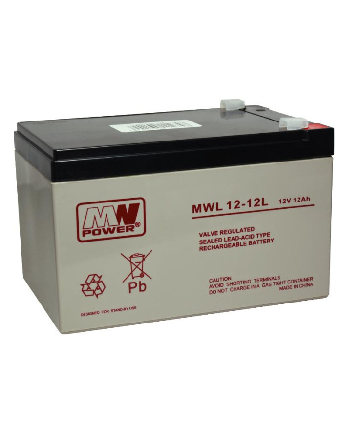 Batteria AGM VRLA MWL 12-12 12V 12Ah (T1/F1)