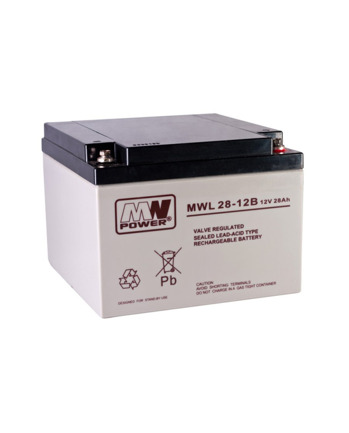 Akumulator MW POWER MWL 28-12B AGM 12V 28Ah M5