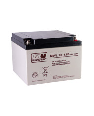 Akumuliatorius MW POWER MWL 28-12B AGM 12V 28Ah M5