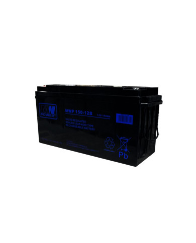 MW Power MWP 150-12B Akkumulátor 12V 150Ah AGM