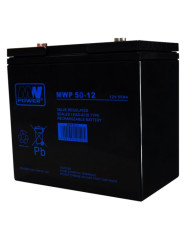 MW Power MWP 50-12 Batería AGM 12V 50Ah