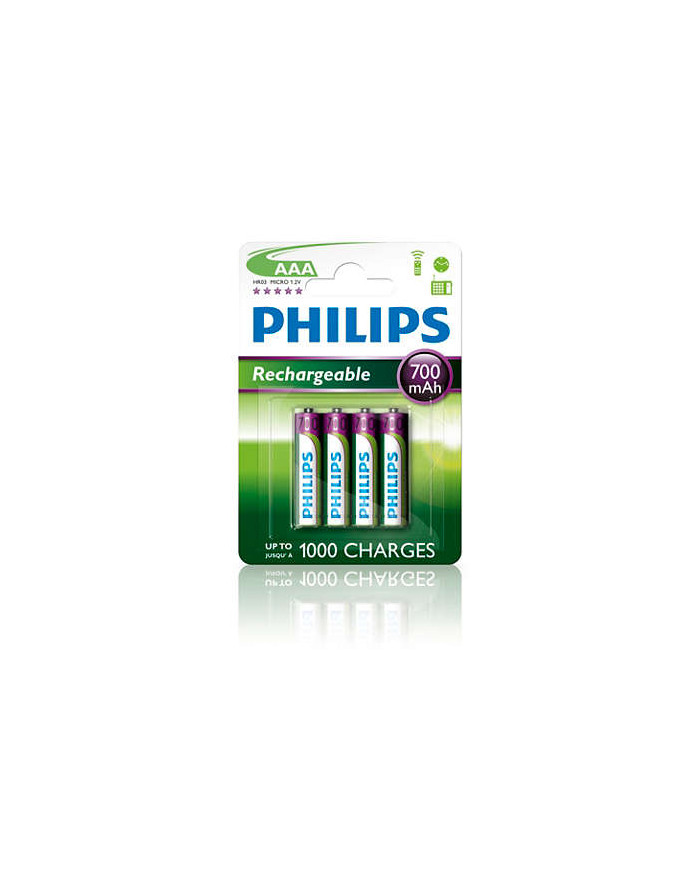 Philips AAA MultiLife NiMH Baterije 1.2V 700mAh (4 kom)