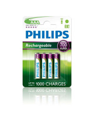 Philips AAA MultiLife Batérie NiMH 1.2V 700mAh (4 ks)