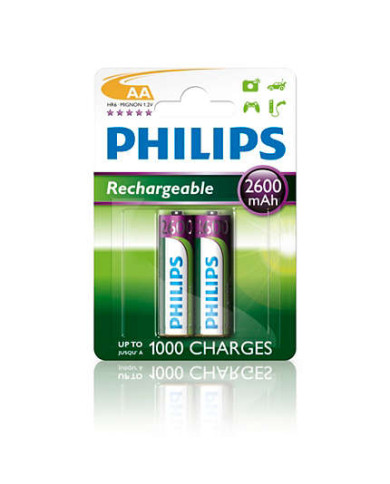 Philips MultiLife AA NiMH Akkumulátor 2600mAh (2 db)