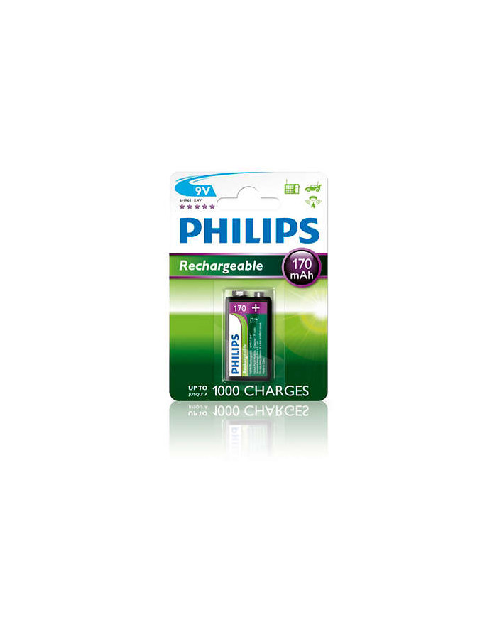 Philips MultiLife 9V 170mAh NiMH Battery