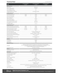 Deye SUN-30K-SG02HP3-EU - Inversor Híbrido 30kW