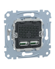 Schneider Electric Merten System M USB-laturi A+A 2.1A