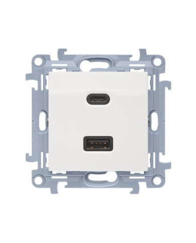 KONTAKT-SIMON Simon 10 Kahekordne USB Laadimismoodul C+A 30W