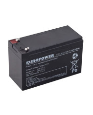 EUROPOWER EP 7.2-12 T1 12V 7.2Ah AGM VRLA Batterie