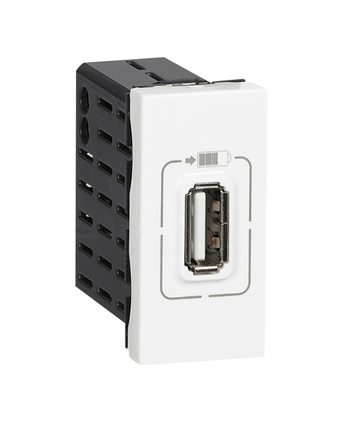 Legrand Mosaic Prise de charge USB-A, 1 module, 5V 1.1A
