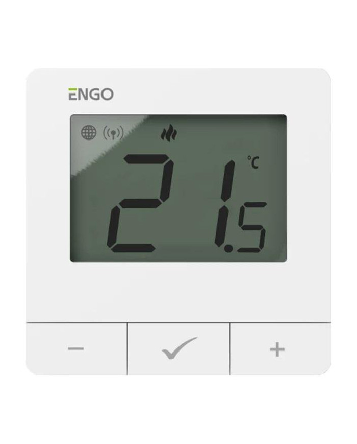 ENGO Controls E25-230W Termostats ZigBee/868MHz 230V Balts