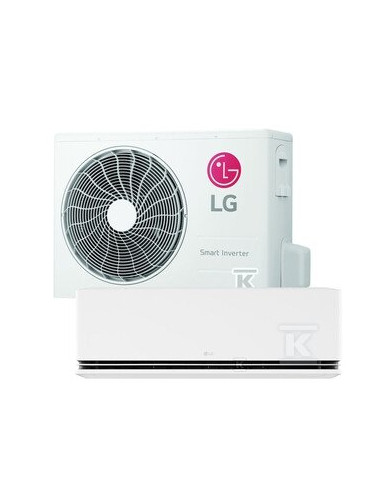 Climatizzatore parete LG DUALCOOL AI Deluxe Soft Air 3,5 kW