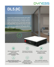Dyness DL5.0C Pro Akupatarei Moodul 5,12 kWh