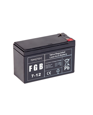 Akumulator FGB 7-12 12V 7Ah AGM VRLA