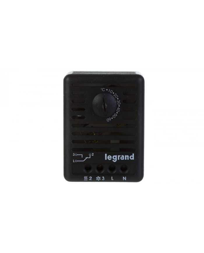 Legrand Termostat za ohišje, DIN letev, 5-60°C, preklopni