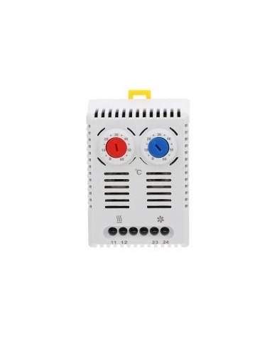 Termostat NT 0-60C 24-230V Dobbelt CL-TMOZ-71-F