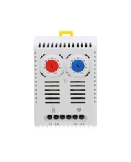 Termostat NT 0-60stC 24-230V podwójny CL-TMOZ-71-F